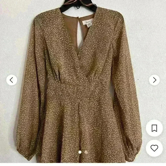 NWT FUN & FLIRT LONG SLEEVE ROMPER - Picture 1 of 3